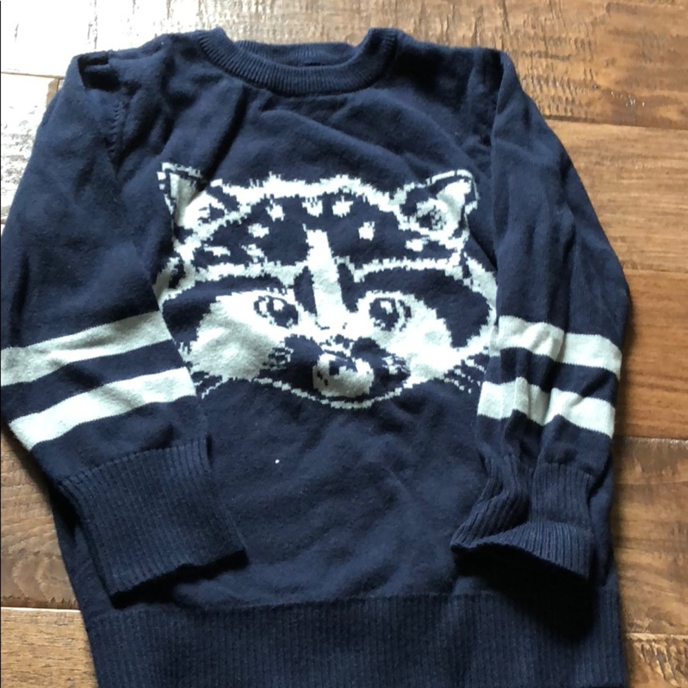 Never worn navy and grey sweater